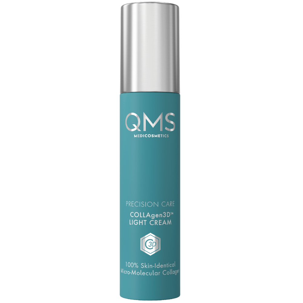 QMS COLLAgen3D Light Cream 50 ml – leichte Anti-Aging-Collagencreme für straffe, glatte Haut