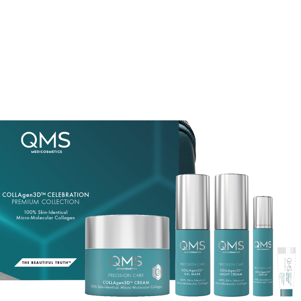 QMS Collagen3D Celebration Premium Collection – luxuriöses Anti-Aging-Pflegeset