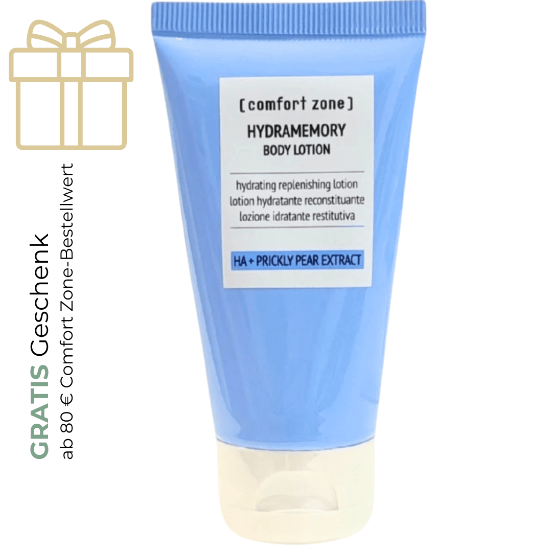 Gratis Comfort Zone Body Cream in Reisegröße – Geschenk ab 80 Euro Bestellwert.