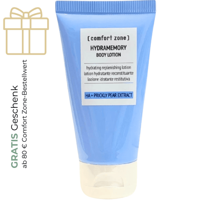 Gratis Comfort Zone Body Cream in Reisegröße – Geschenk ab 80 Euro Bestellwert.
