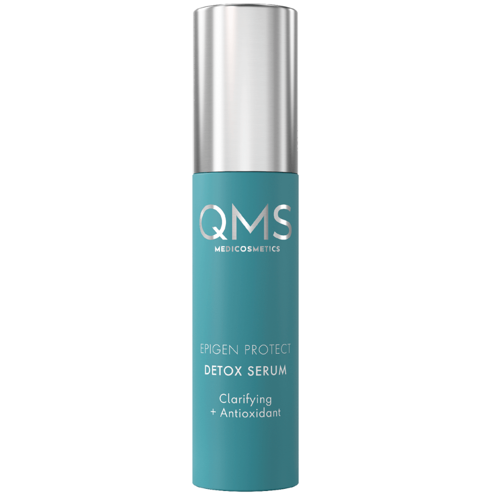 QMS Epigen Protect Detox Serum 30 ml – Schützendes Anti-Aging-Serum mit epigenetischer Wirkung für glatte, jugendlich frische Haut.