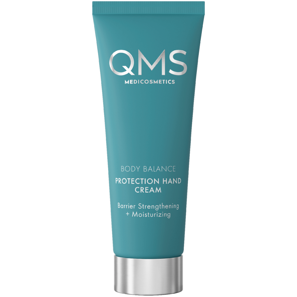 QMS Replenishing Protection Hand Cream 75 ml – Pflegende Handcreme mit Ceramiden &amp; Niacinamid für glatte, geschützte Hände.