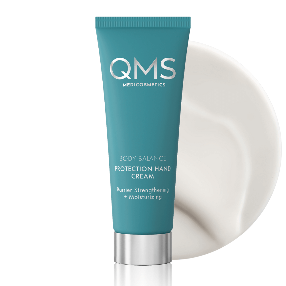 QMS Handcreme – Feuchtigkeitsspendende Pflege mit Ceramiden und Vitamin E für samtig-weiche Hände ohne Fettfilm.