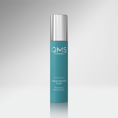 QMS Hydromax Liquid Protein Fluid – Leichtes Feuchtigkeitsfluid zur Stärkung der Hautbarriere und für ein geschmeidiges Hautgefühl.
