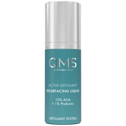 QMS Active Exfoliant Resurfacing Liquid 10% AHA + 1% Probiotic – intensives Fruchtsäure-Peeling 30 ml