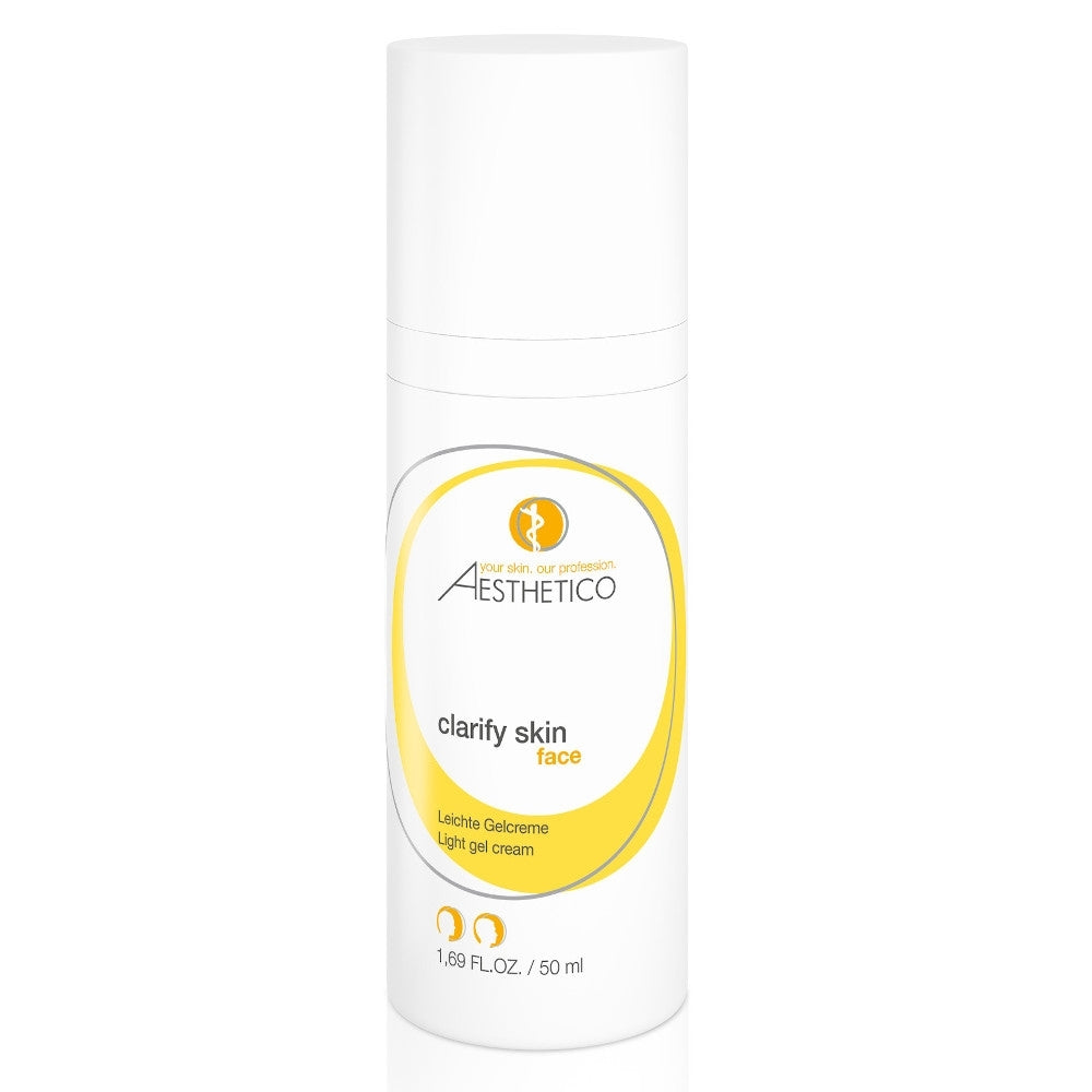 AESTHETICO Clarify Skin – 50 ml klärende Gesichtspflege zur Regulierung unreiner Haut und Verfeinerung des Hautbildes
