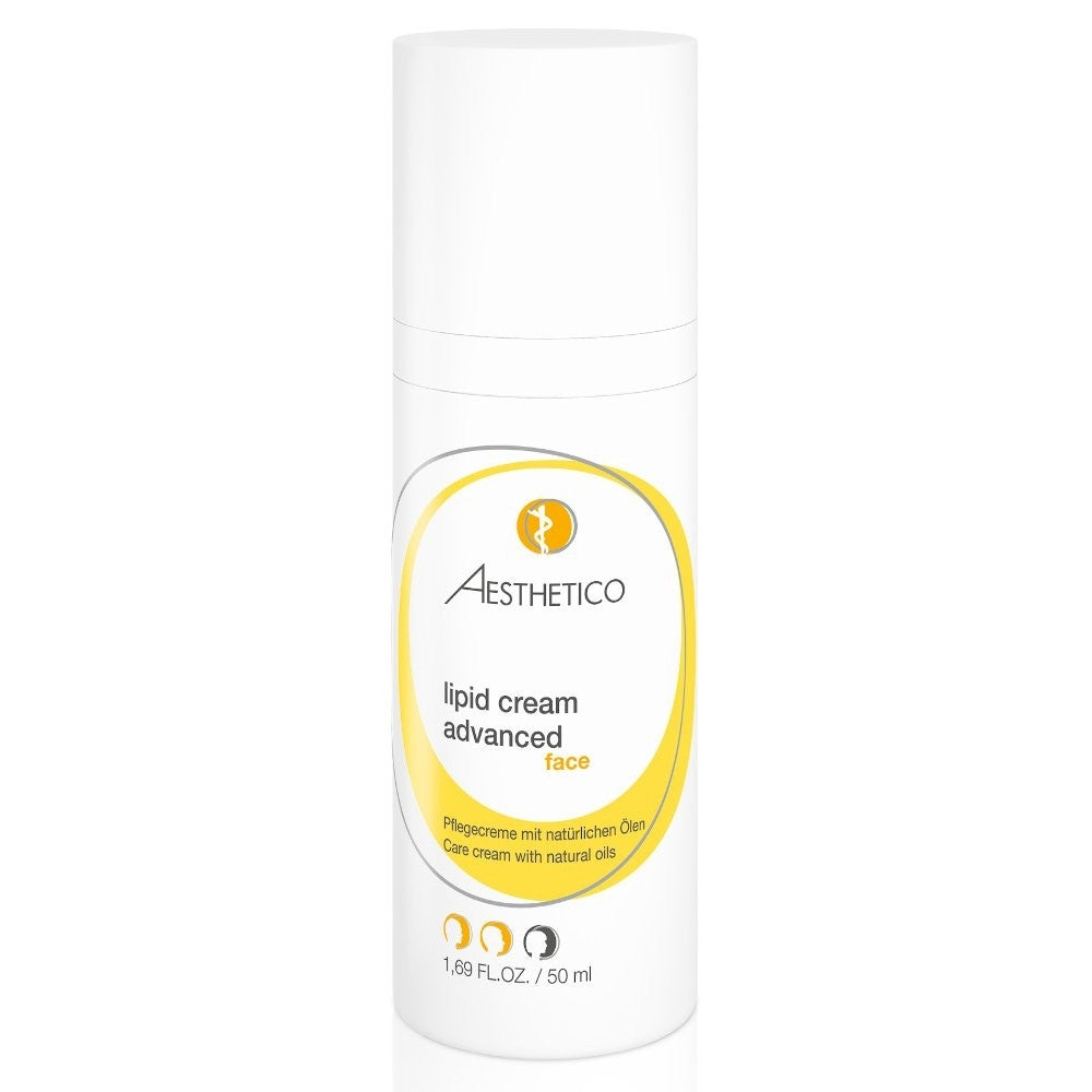 AESTHETICO Lipid Cream Advanced – 50 ml reichhaltige Pflegecreme zur Stärkung der Hautbarriere und Versorgung trockener Haut mit Lipiden