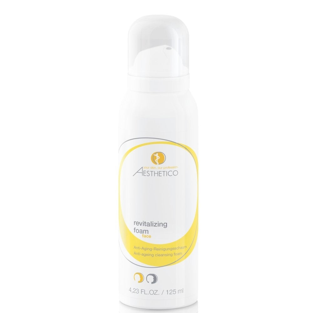 AESTHETICO Revitalizing Foam – Sanfter Reinigungsschaum – 125 ml Befreit die Haut von Schmutz, Schweiß und Make-up und revitalisiert sie dabei