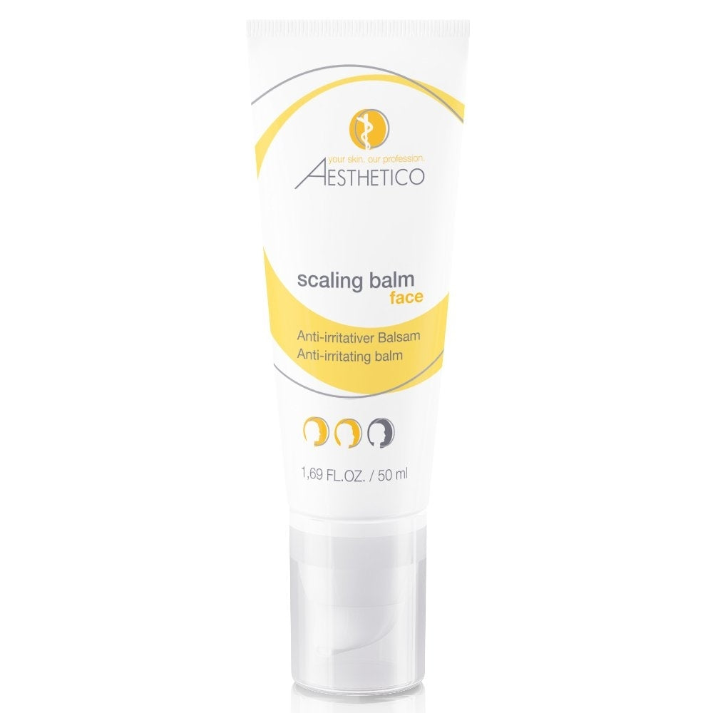 AESTHETICO Scaling Balm Face – 50 ml beruhigender Balsam zur unterstützenden Pflege bei Hautschuppen und Irritationen im Gesicht