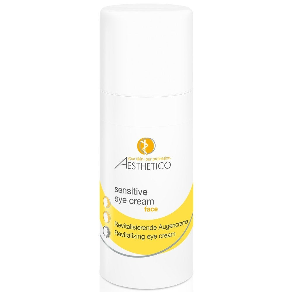 AESTHETICO Sensitive Eye Cream – 15 ml sanfte Augencreme zur Pflege empfindlicher Augenpartien, reduziert Trockenheitsfältchen und beruhigt