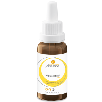 AESTHETICO Tri Plus Retinol – 30 ml hochwirksames Retinol-Serum zur Unterstützung der Hautregeneration und Reduzierung feiner Linien