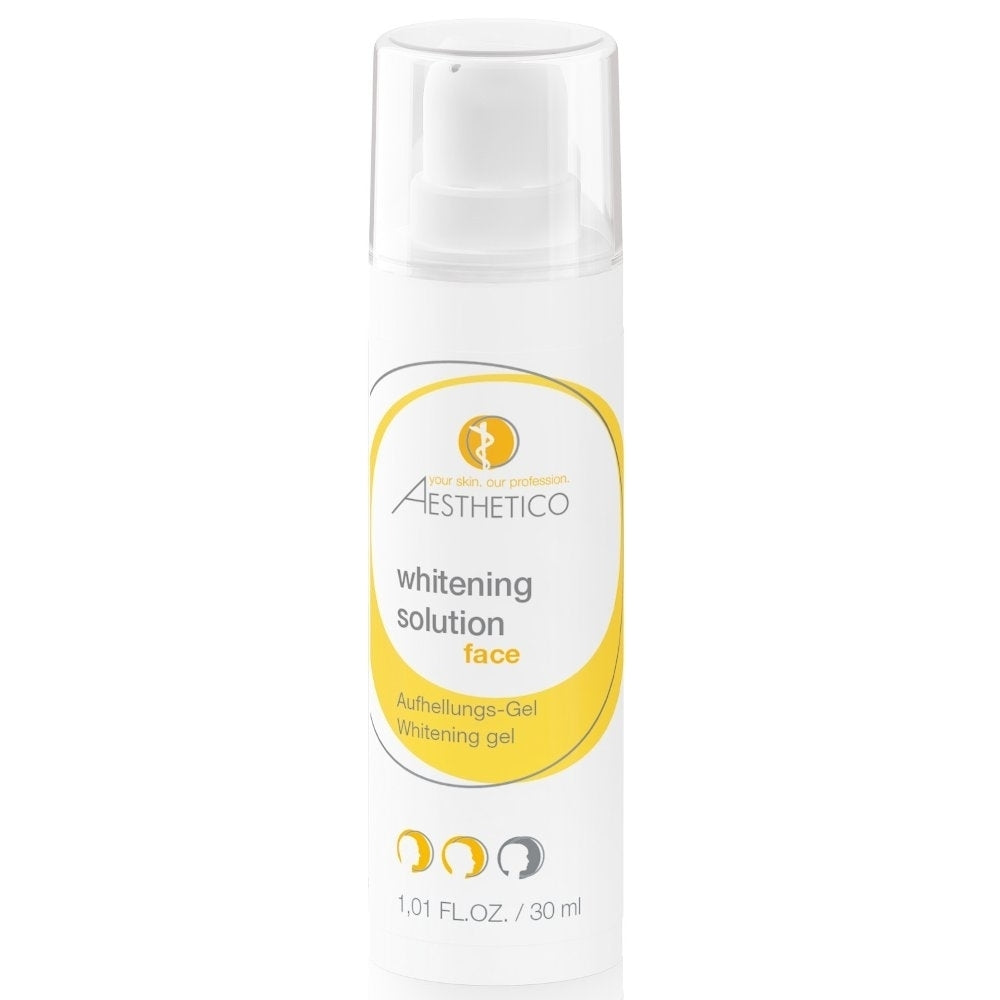 AESTHETICO Whitening Solution – 30 ml aufhellendes Serum zur Reduzierung von Pigmentflecken und zur Verbesserung des Hautbildes