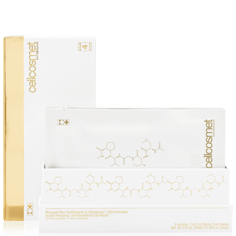 CellCollagen Eye Contour Mask – Box mit 5 Anwendungen