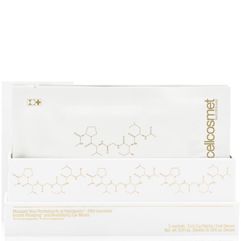 CellCollagen Eye Contour Mask – Box mit 5 Anwendungen