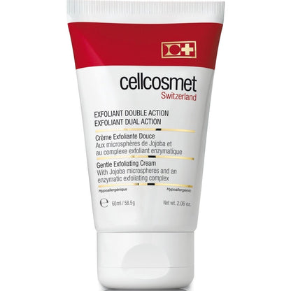 Cellcosmet Exfoliant Dual Action – Verpackung, revitalisierendes Peeling für eine verfeinerte Hautstruktur