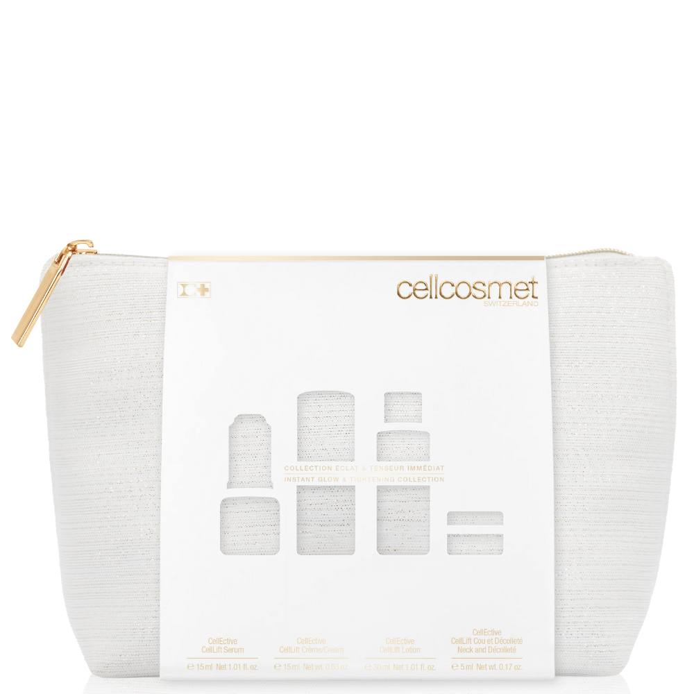 Cellcosmet Trial Instant Glow Tightening Collection – Lifting-Pflege im Mini-Format zum Ausprobieren