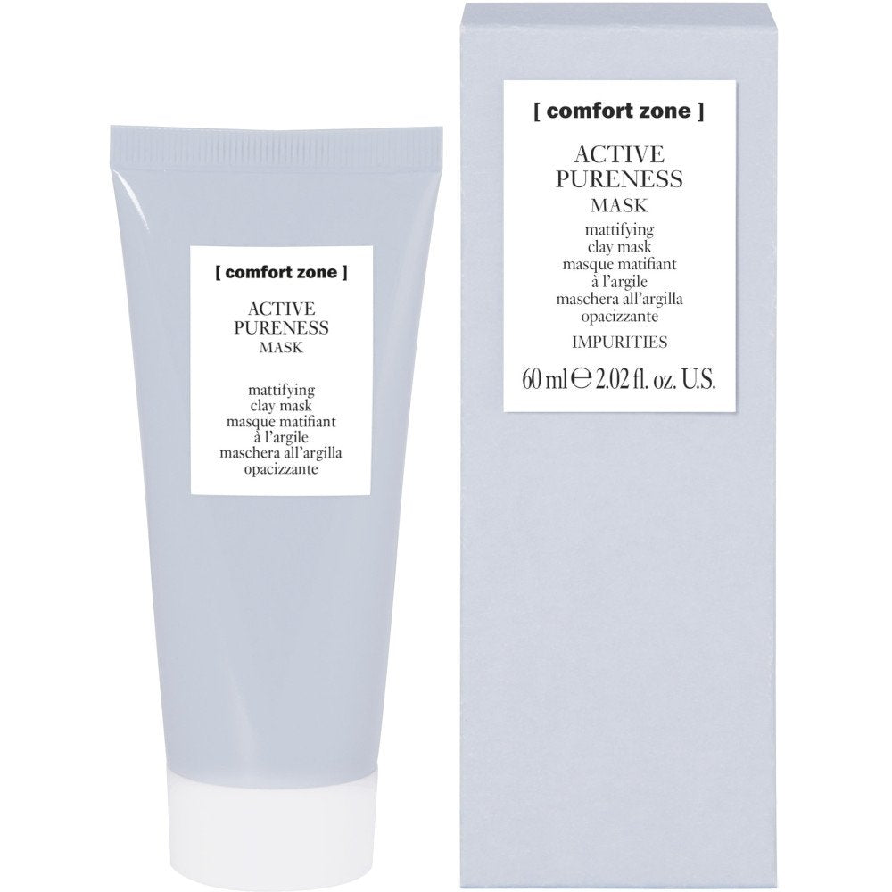 Comfort Zone Active Pureness Mask 60ml, klärende Gesichtsmaske für unreine Haut