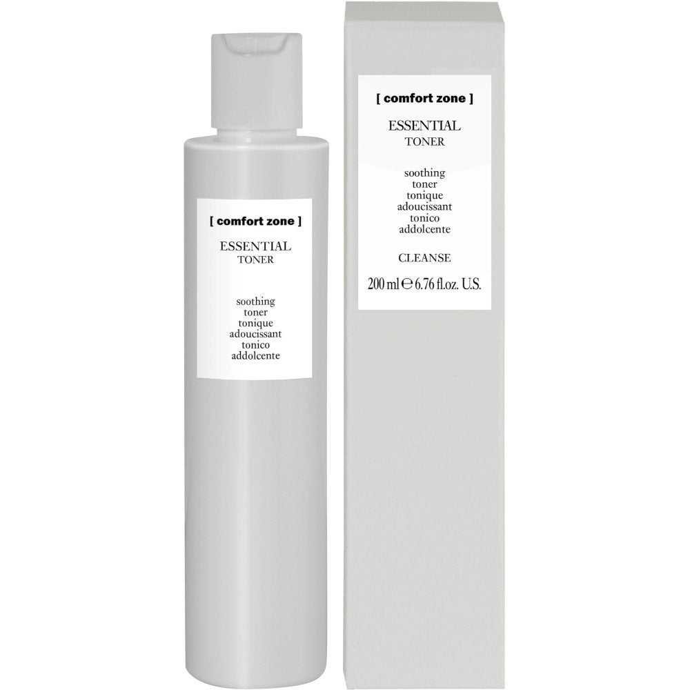 Comfort Zone Essential Toner 200ml, erfrischender und klärender Gesichtstoner für alle Hauttypen