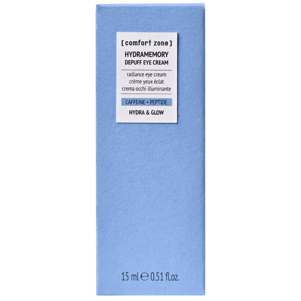 Comfort Zone Hydramemory Depuff Eye Gel 15ml, erfrischendes Augengel gegen Schwellungen in der Originalverpackung