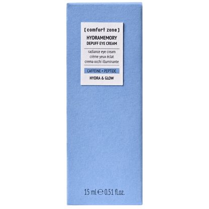 Comfort Zone Hydramemory Depuff Eye Gel 15ml, erfrischendes Augengel gegen Schwellungen in der Originalverpackung