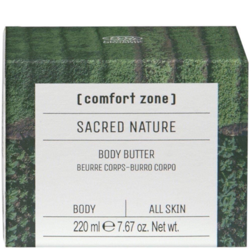 Comfort Zone Sacred Nature Body Butter 200ml, nährende Körperbutter für geschmeidige Haut