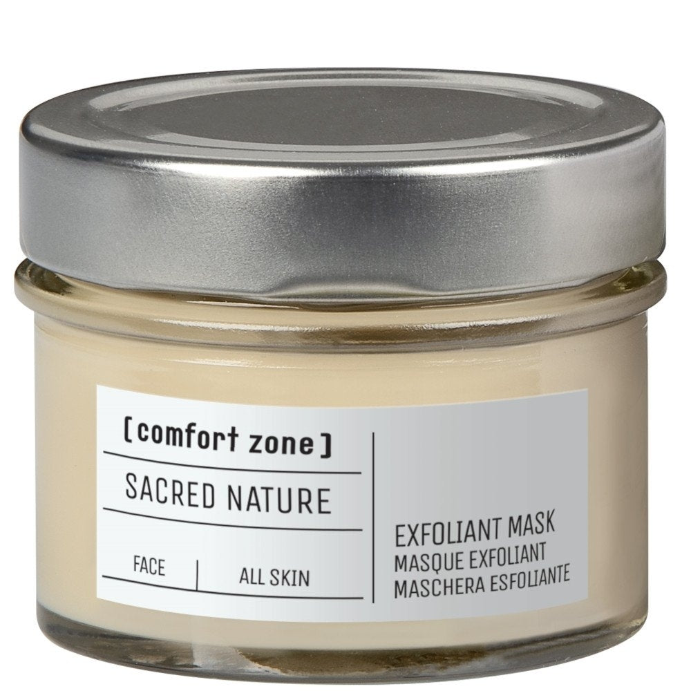 Comfort Zone Sacred Nature Exfoliant Mask 110ml, sanfte Peeling-Maske für eine glattere Haut - Tiegel