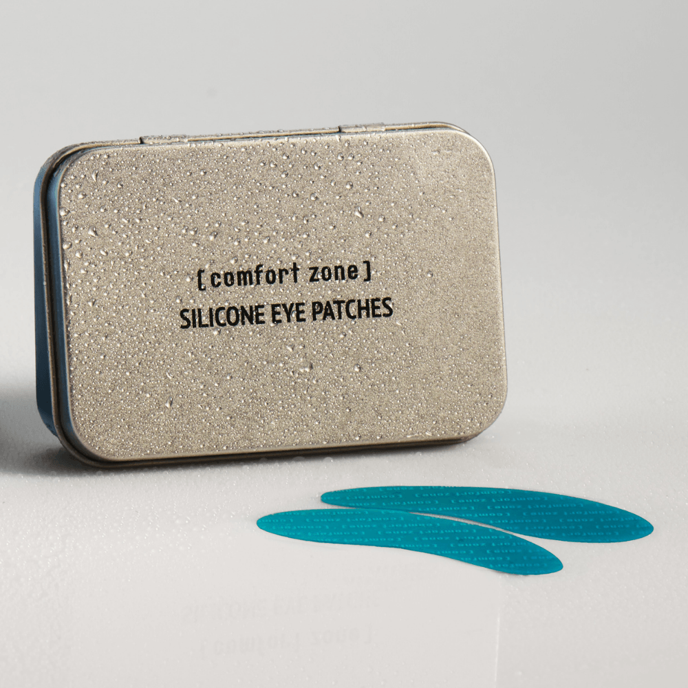 Comfort Zone Silicone Eye Patches in Aluminiumbox mit Silikonpads
