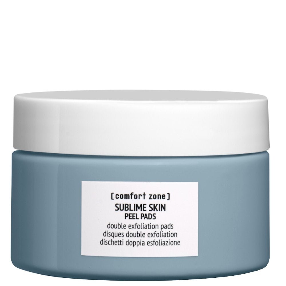 Comfort Zone Sublime Skin Peel Pad 28 Stk., sanfte Peeling-Pads für strahlende Haut.