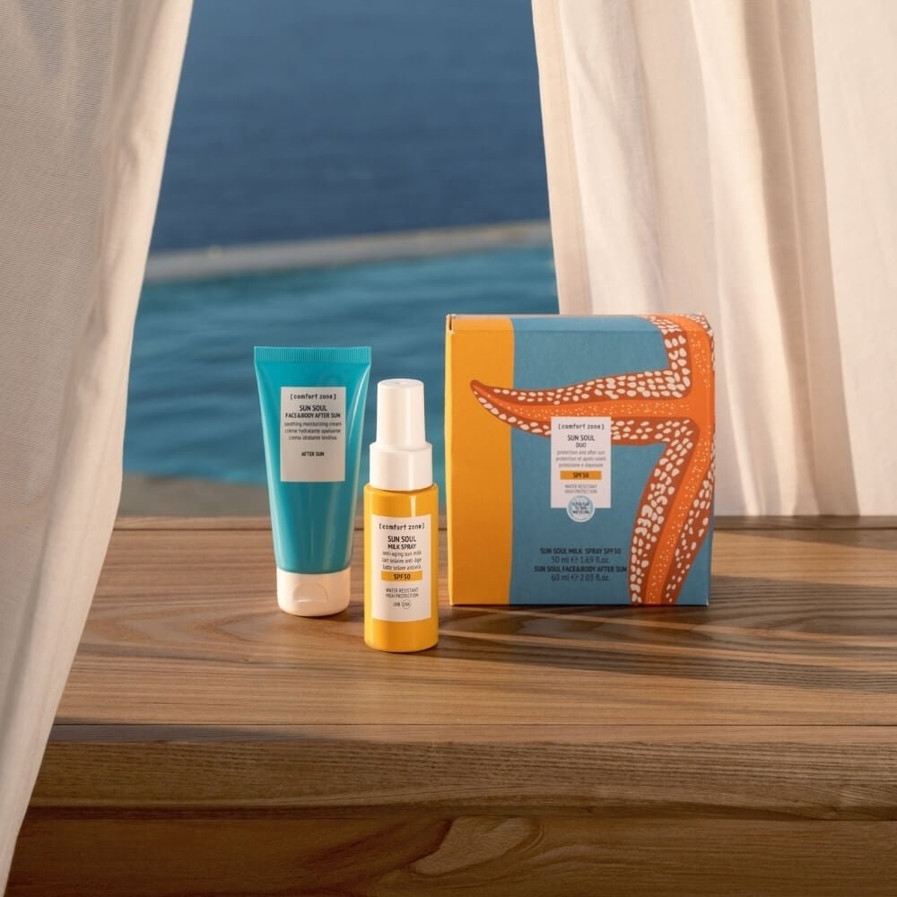 Comfort Zone Sun Soul Duo, Sonnenpflege-Set für optimalen Schutz und Pflege in einer Mood-Aufnahme