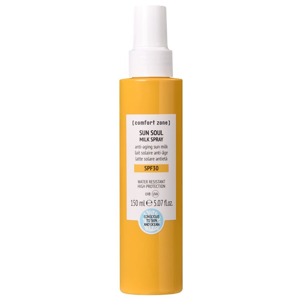 Comfort Zone Sun Soul Face Cream SPF30,  feuchtigkeitsspendende Sonnenspray mit LSF 50 für das Gesicht