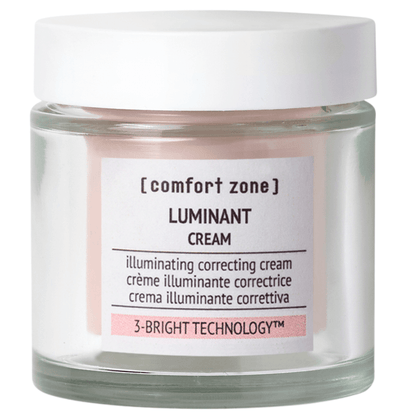 Comfort Zone Luminant Cream – aufhellende Gesichtspflege mit 3 BRIGHT TECHNOLOGY™ zur Reduzierung von Pigmentflecken und für einen strahlenden Teint