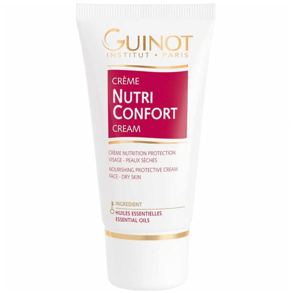 GUINOT Crème Nutri Confort, Tube 50ml - Gesichtscreme für trockene Haut
