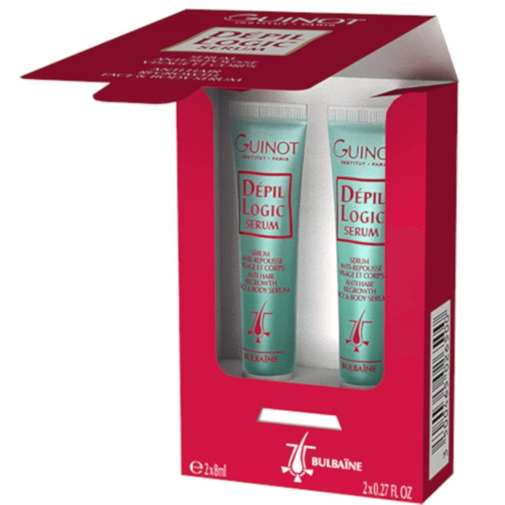 GUINOT Serum Dépil Logic - haarwachstumsverzögernde Serum, 2 Tuben je 8ml