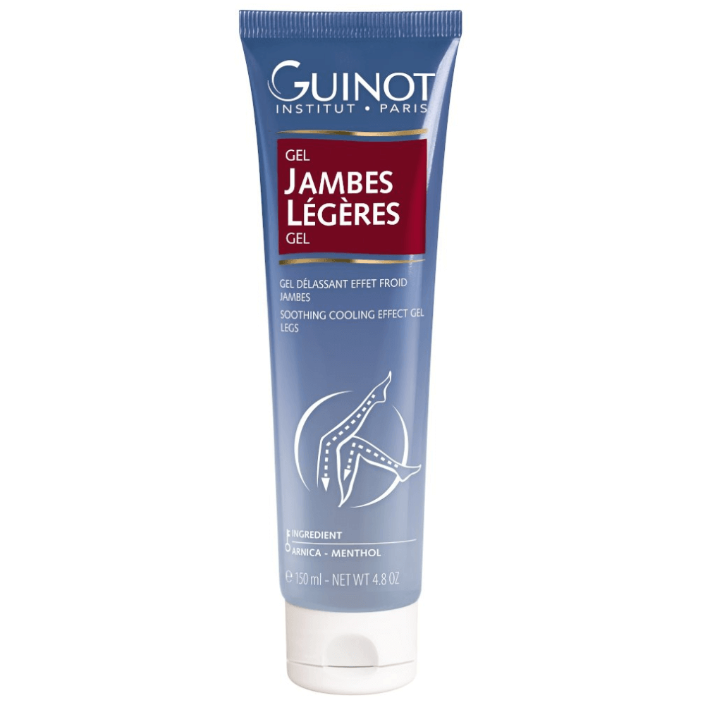 GUINOT Gel Jambes Légères - kühlende Fusscreme wirkt schweren und müden Beinen entgegen, Tube 150l