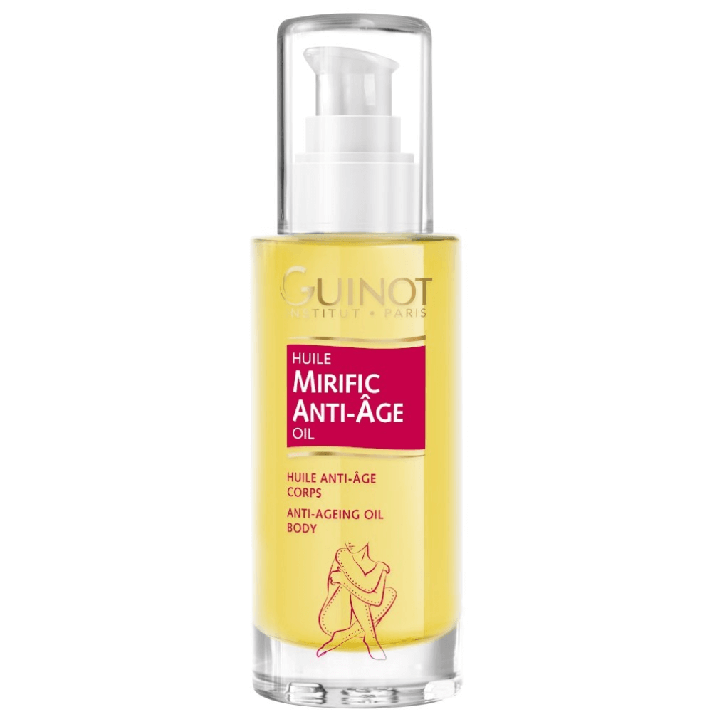 GUINOT Huile Mirific Anti-Age - trockenes Körper Öl, Flasche 90ml