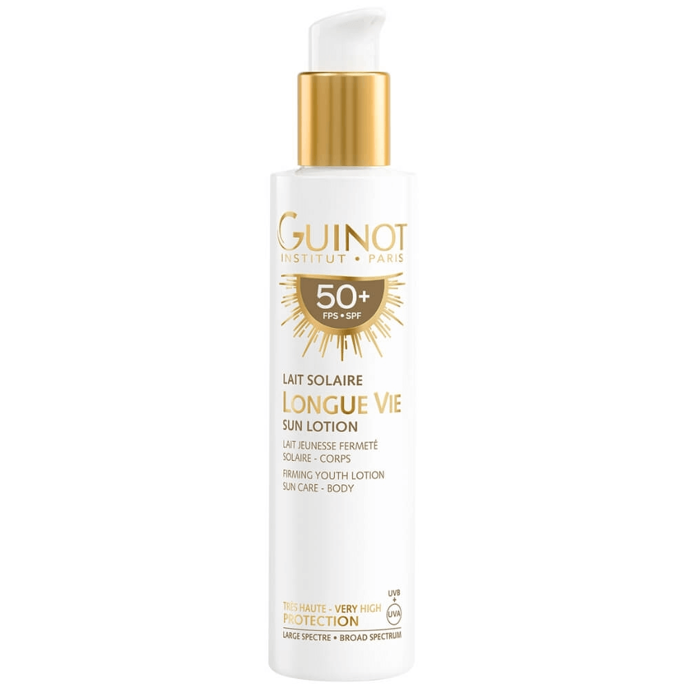 GUINOT Lait Solaire Longue Vie Corps LSF 50+, Sonnenpflege, Spender 150ml