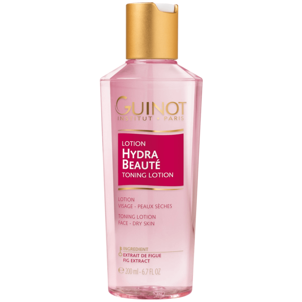 GUINOT Lotion Hydra Beaute - Gesichtswasser für trockene Haut, 200ml Flasche
