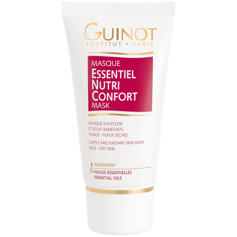 GUINOT Masque Essentiel Nutri Confort - Gesichtsmaske mit Ätherischen Ölen, Tube 50ml