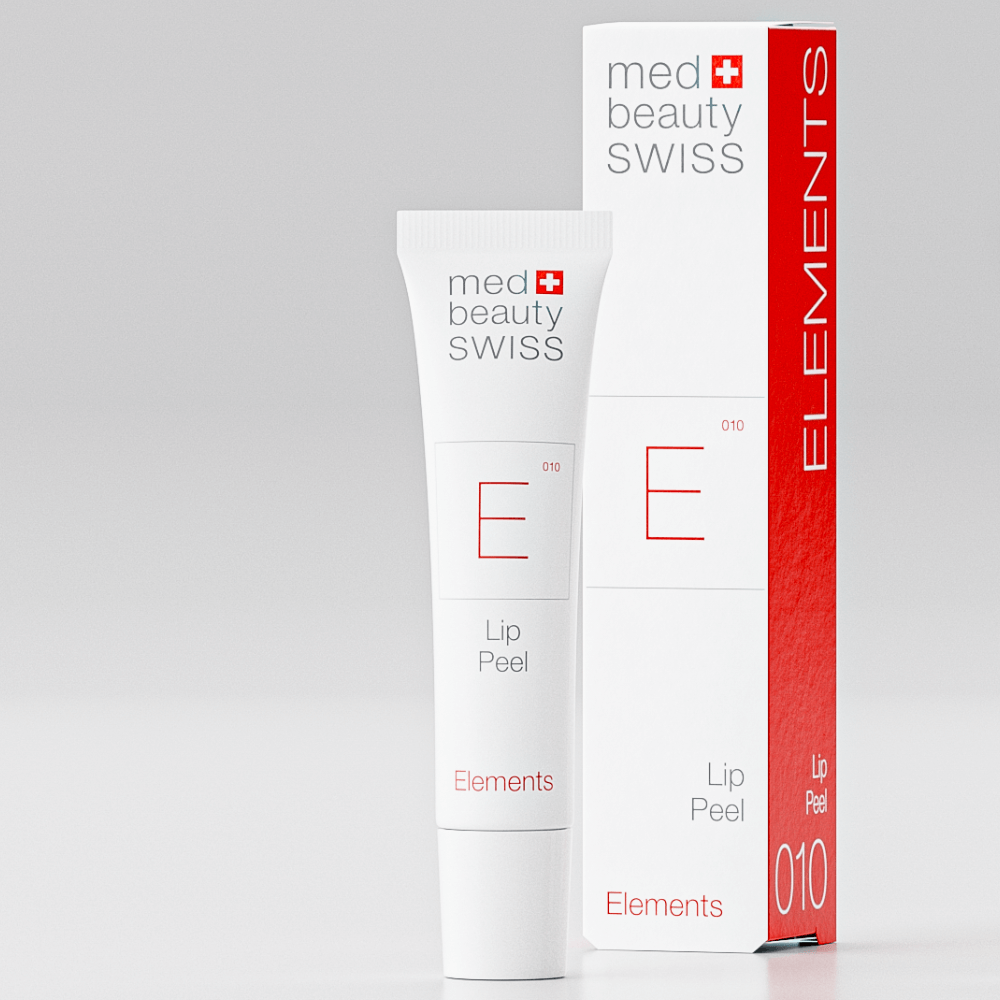 Med Beauty Swiss Lip Peel – Lippenpeeling - Tube mit Kartonage