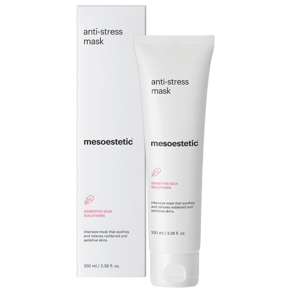Mesoestetic Anti-Stress Mask 100ml – Produktfoto der beruhigenden Gesichtsmaske zur Stressreduktion und Hautpflege