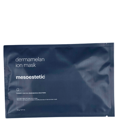 Dermamelan Ion Mask – einzeln verpackte, medizinische Gesichtsmaske zur intensiven Depigmentierung.