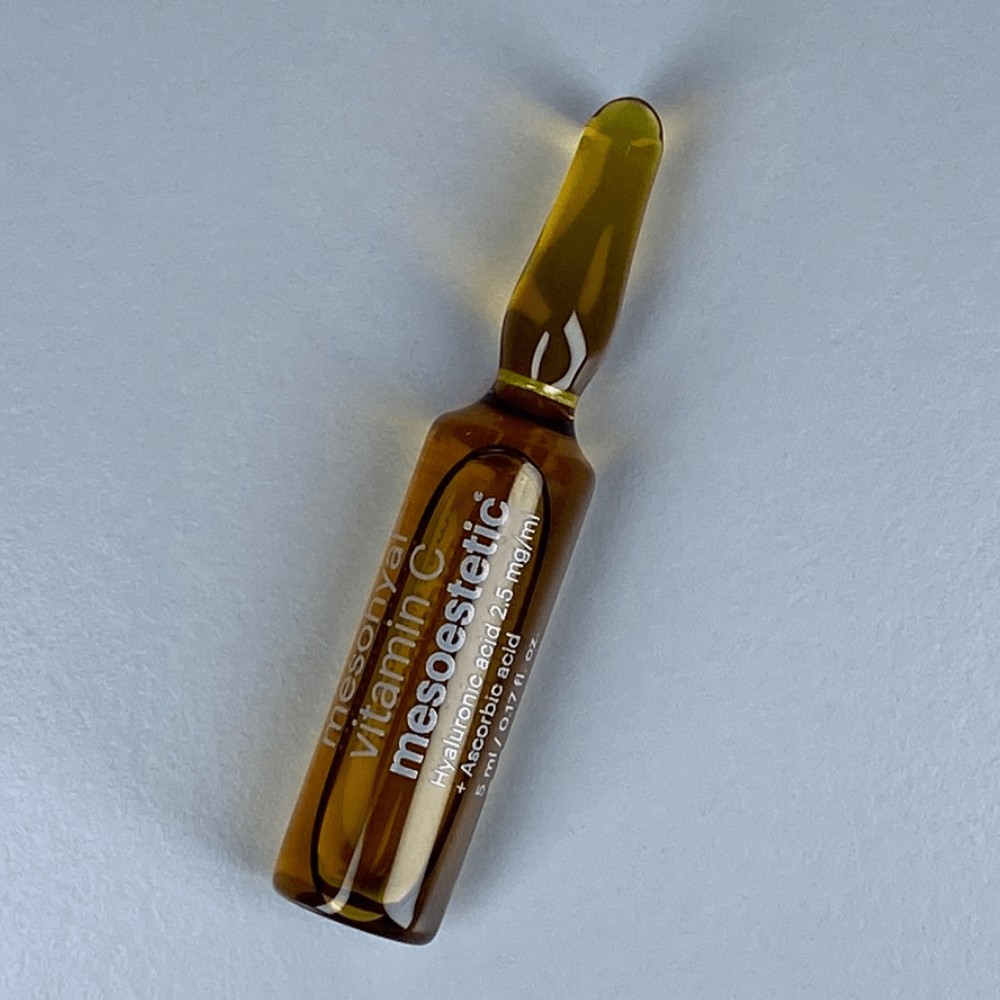 Mesohyal Vitamin C Einzelampulle – intensive Aufhellung und Schutz vor oxidativem Stress in einer Anwendung.