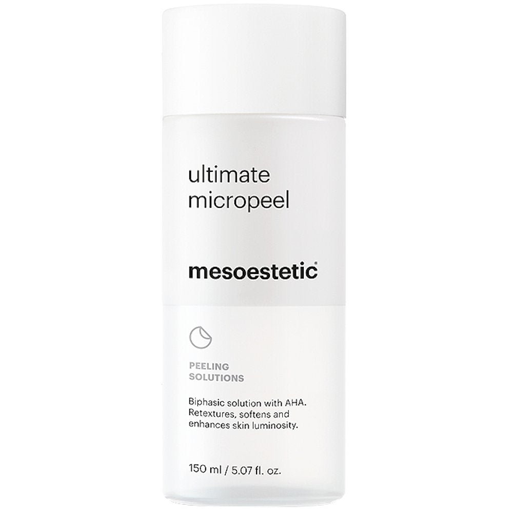 Mesoestetic Ultimate Micropeel 150ml – Sanftes Peeling-Tonic zur Hauterneuerung und Verfeinerung des Hautbilds
