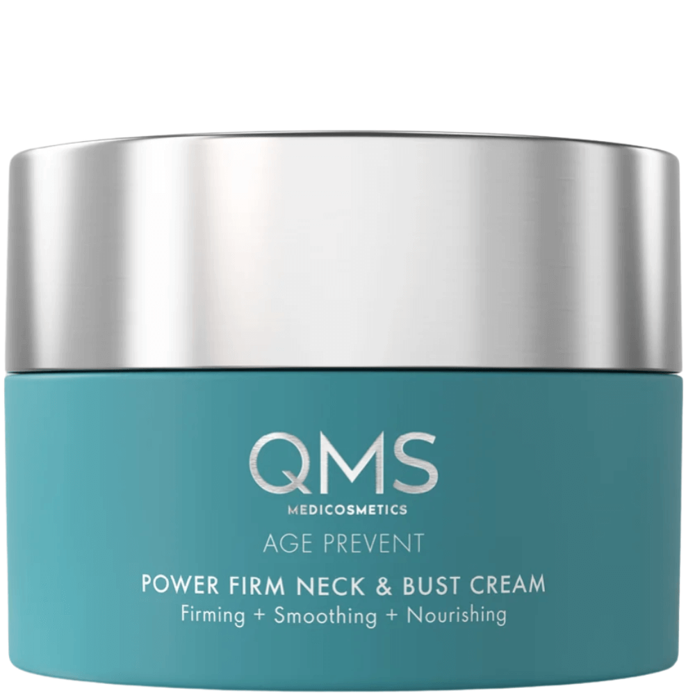 QMS Power Firm Neck &amp; Bust Cream – straffende Anti-Aging-Creme für Hals und Dekolleté in 100ml Tiegel
