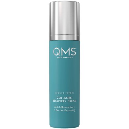 QMS Collagen Recovery Cream 50 ml – Straffende Anti-Aging-Creme mit NEOTEC A15™ und Rotklee-Extrakt – regenerierende Gesichtspflege für hormonell veränderte Haut.