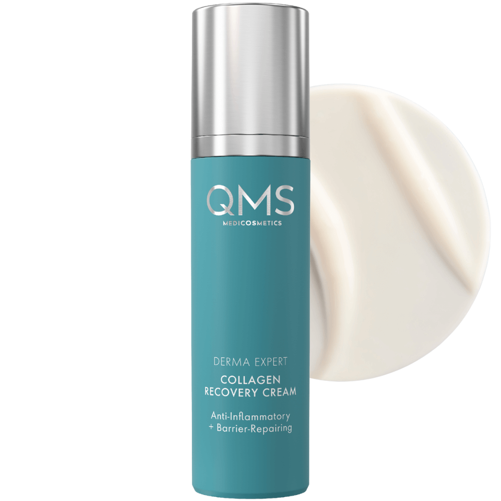 QMS Derma Expert Collagen Recovery Cream – Regenerierende Anti-Aging Gesichtscreme mit hautidentischem Kollagen und Niacinamid – Feuchtigkeit &amp; Festigkeit für reife Haut.