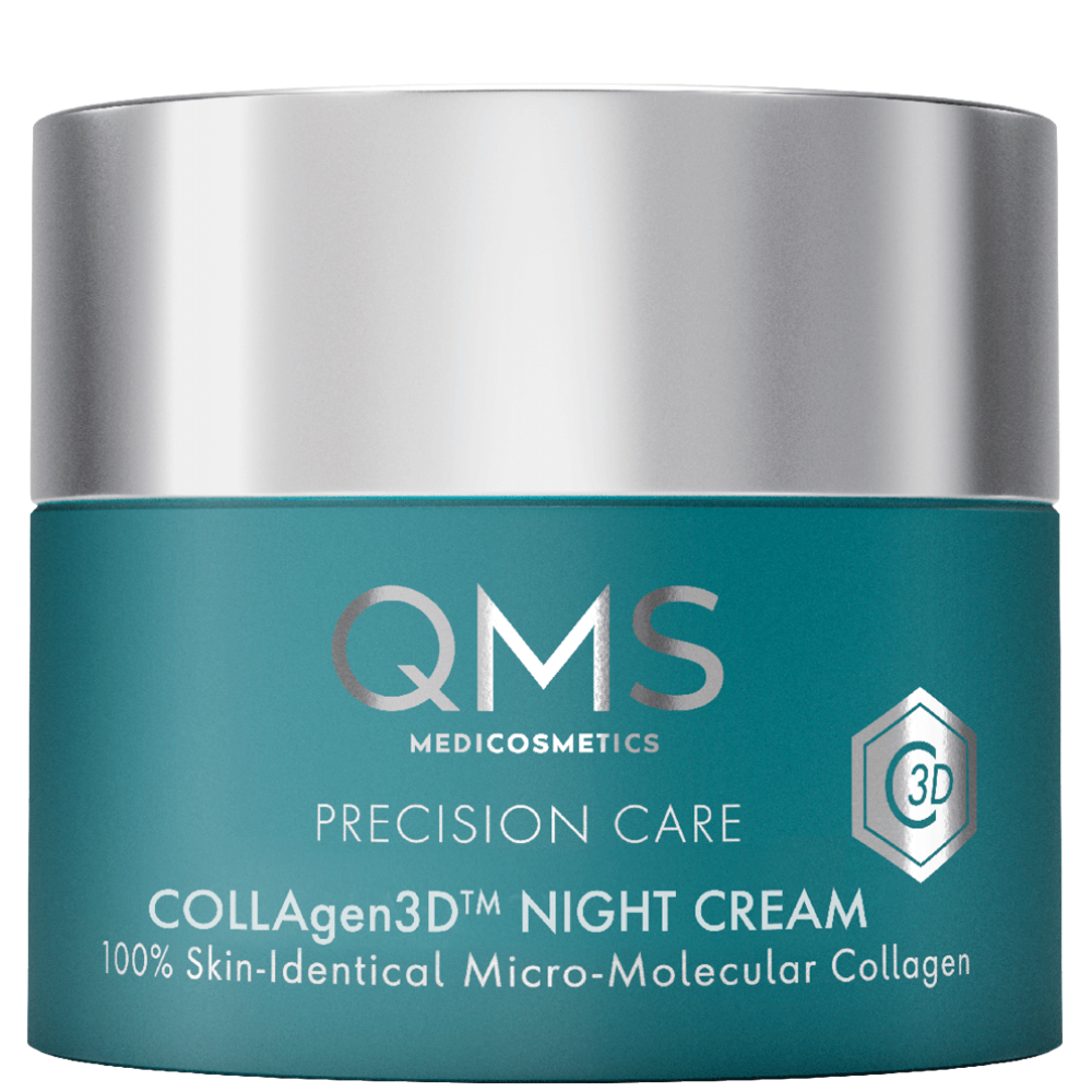 QMS COLLAgen³D Night Cream – Anti-Aging Nachtcreme mit Kollagen.