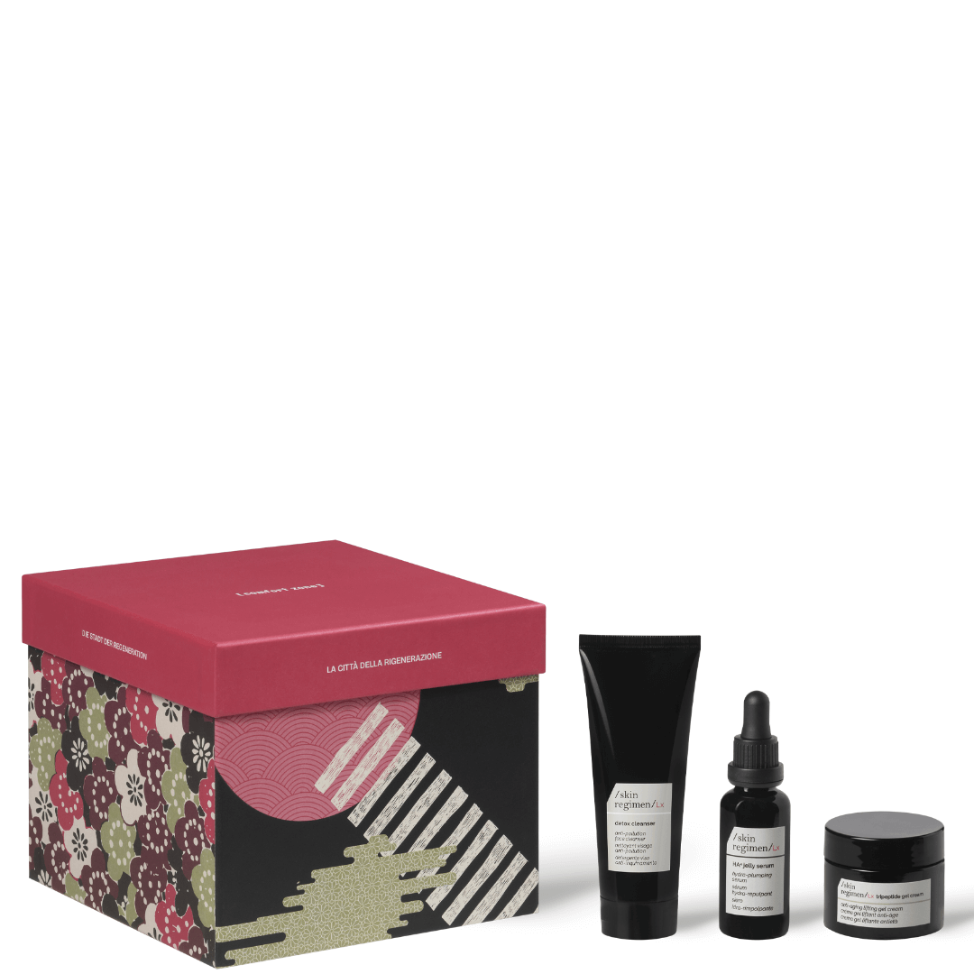 Skin Regimen The Regeneration City Geschenkset von Comfort Zone – luxuriöse Anti-Stress Gesichtspflege für strahlende, regenerierte Haut.
