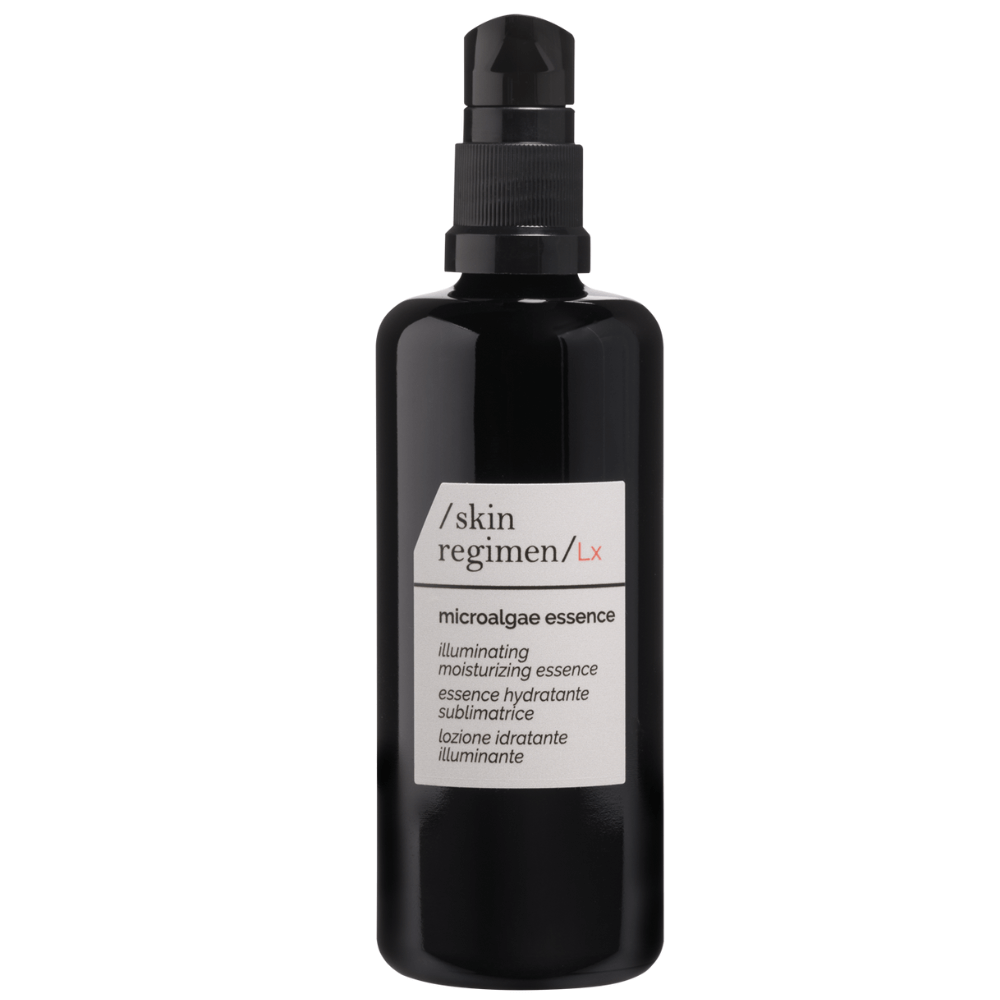 Skin Regimen Microalgae Essence 100 ml – revitalisierende Anti-Stress-Essenz mit Mikroalgenextrakt zur Stärkung, Hydratisierung und Belebung der Haut.