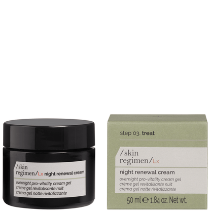 Skin Regimen LX Night Renewal Cream 50 ml – regenerierende Nachtcreme mit Peptiden für straffere, glattere Haut über Nacht.